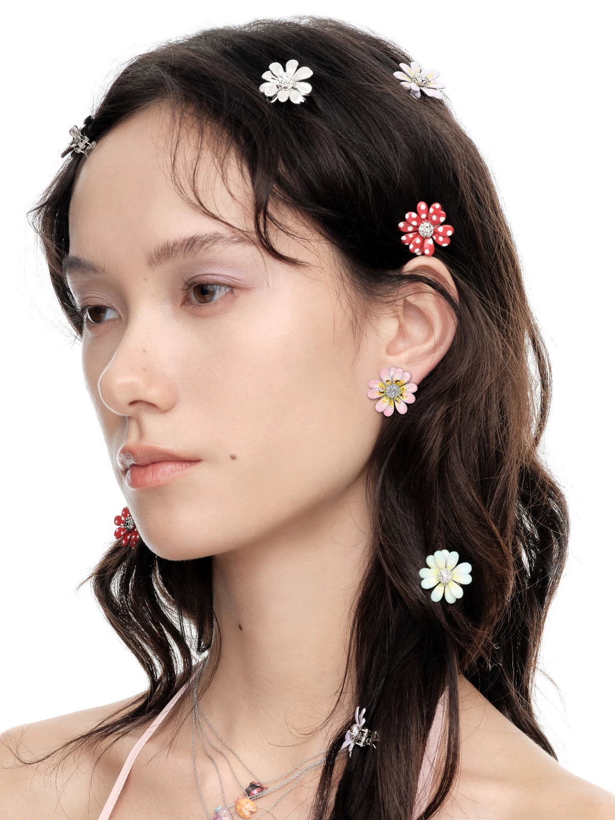 Daisy Flower Hair Clip