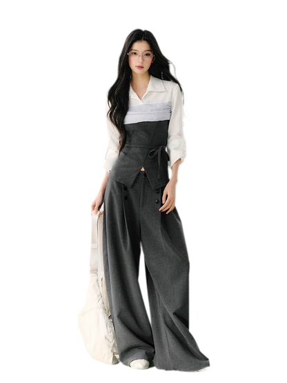 Minimal High Waist Trousers