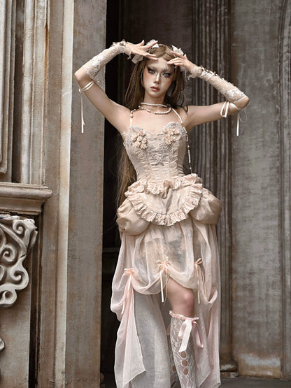Jacquard Rococo Corset Dress