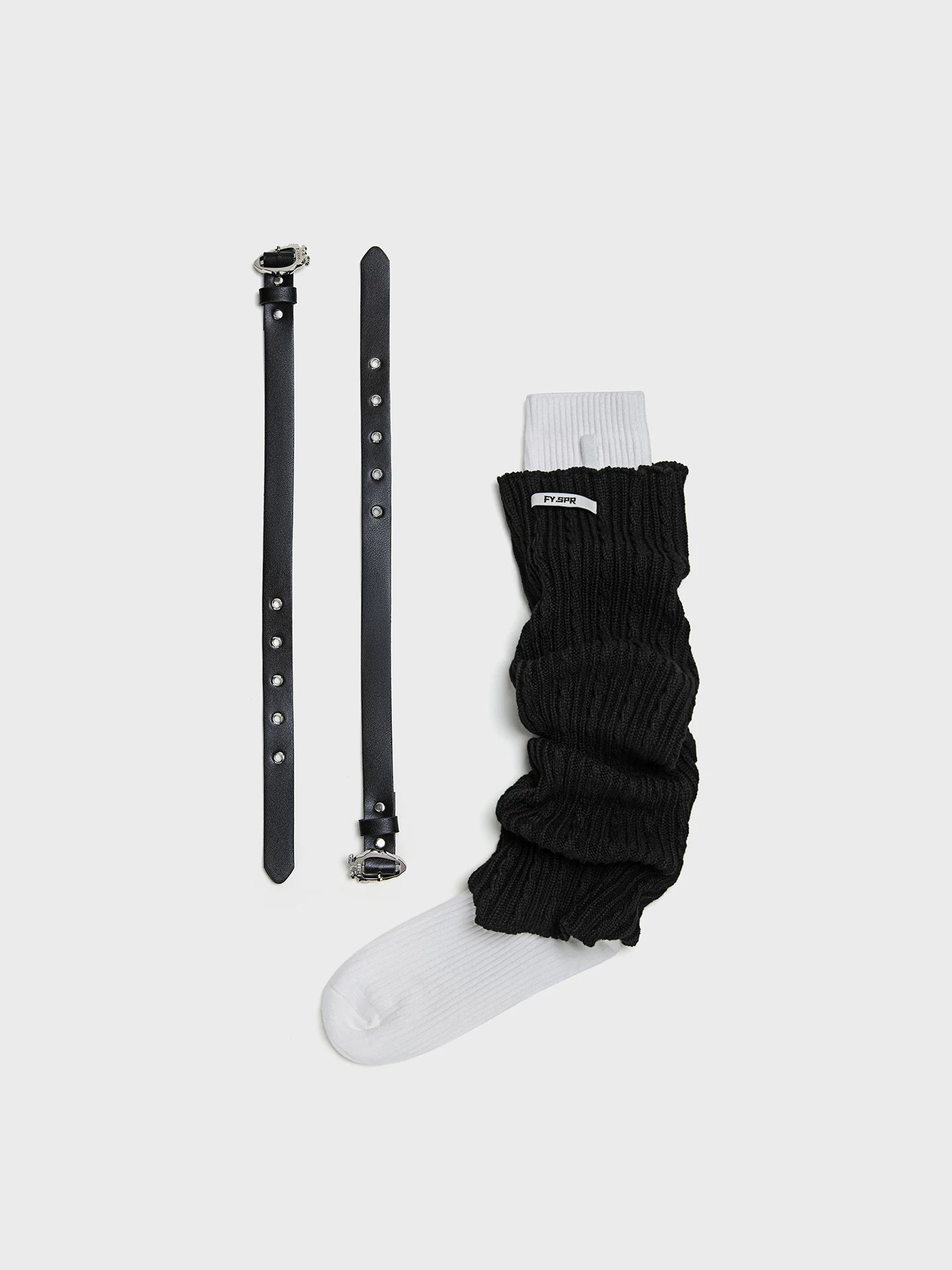 Knit Sock Leg Warmers