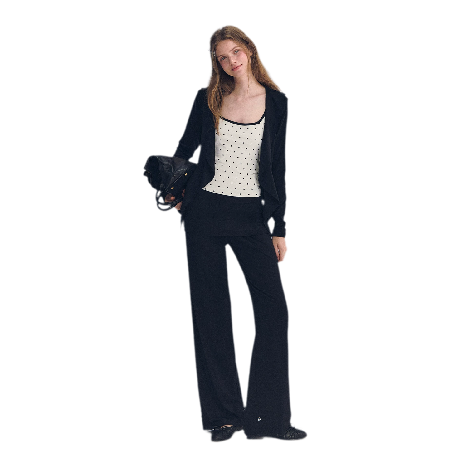 Lycell Wide-Leg Pants