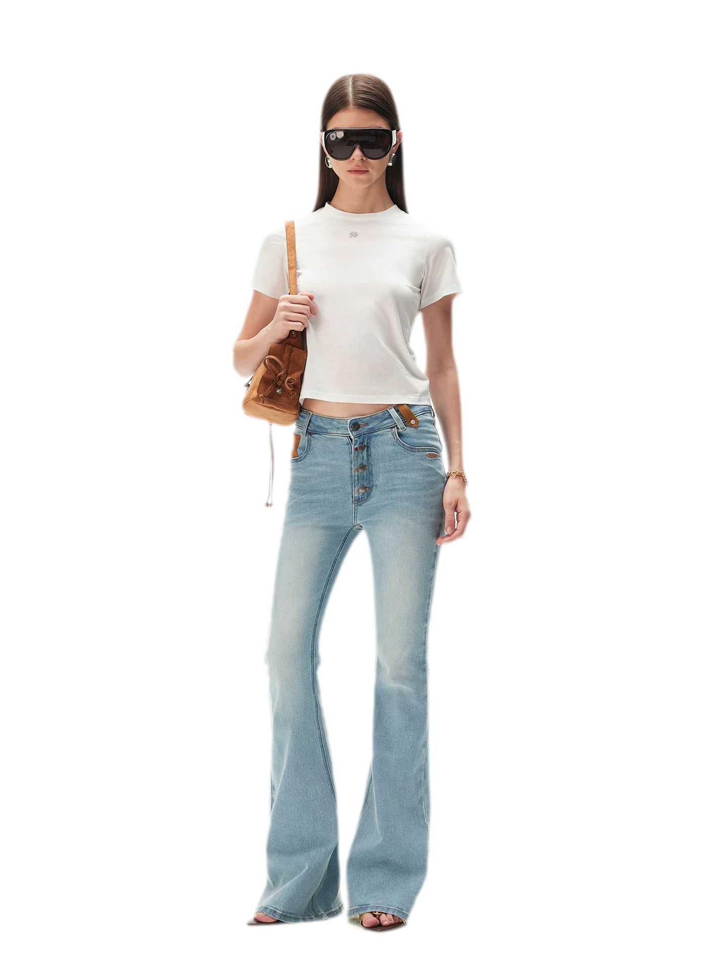 Cotton Fitted Short Tee