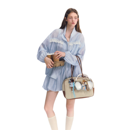 Lyocell Lace Sun Jacket Set