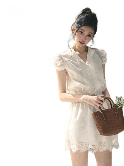Lace Two-Way Set