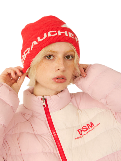 Jacquard Star Folded-Brim Beanie