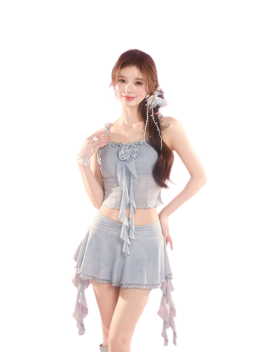 Baby Blue Swim Set