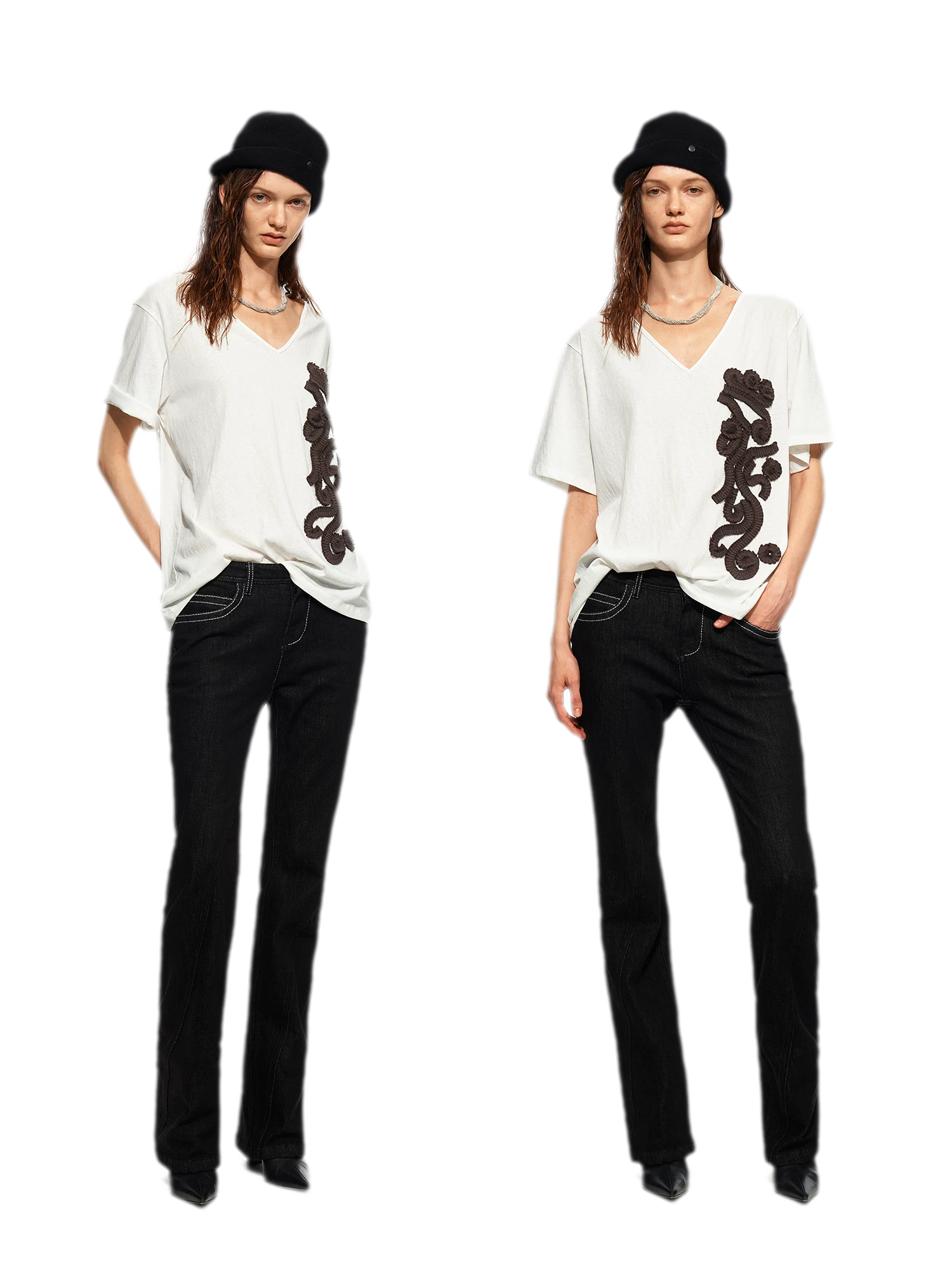 Vintage V-Neck T-Shirt