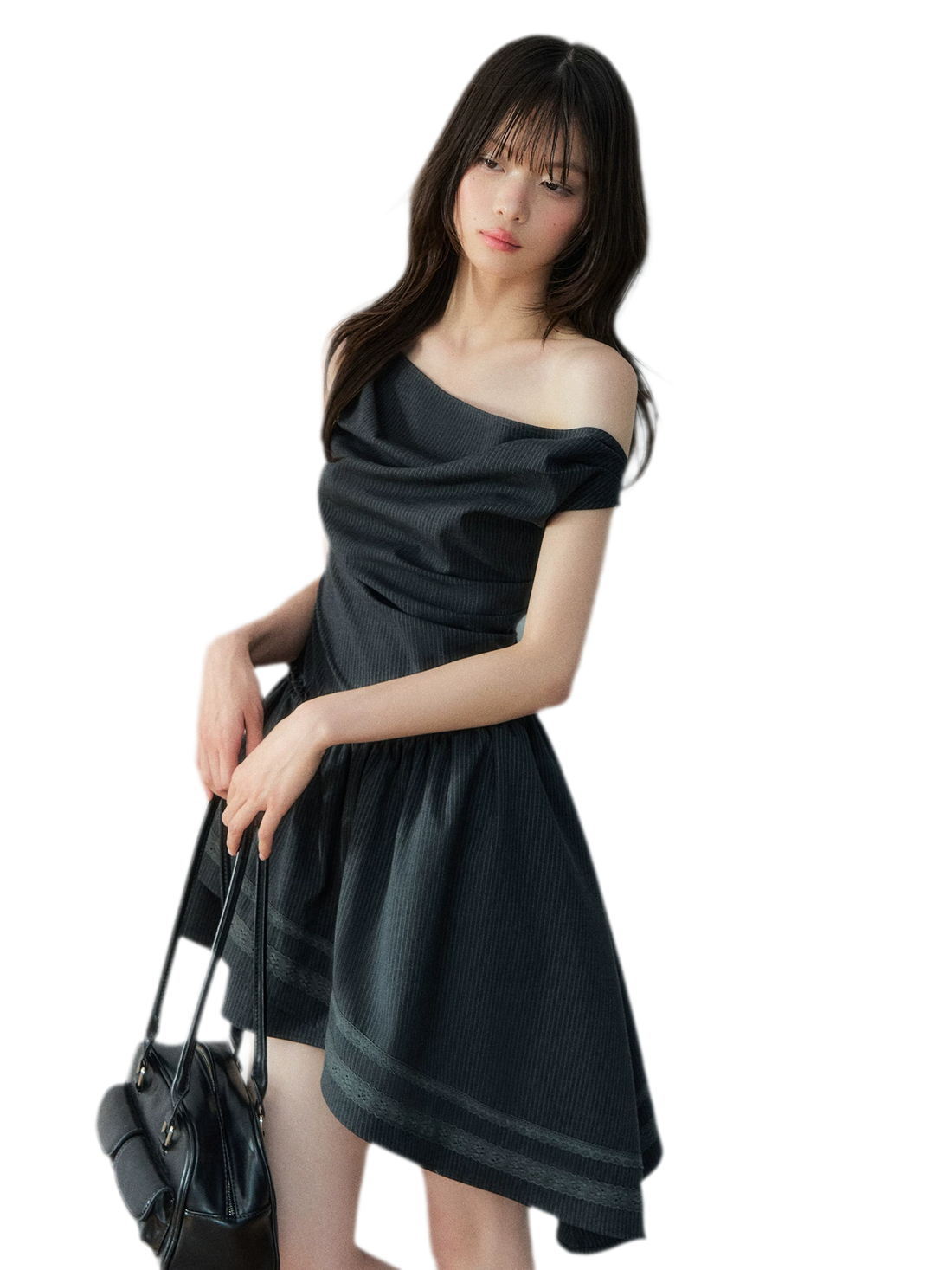 Asymmetric One-Shoulder Dress