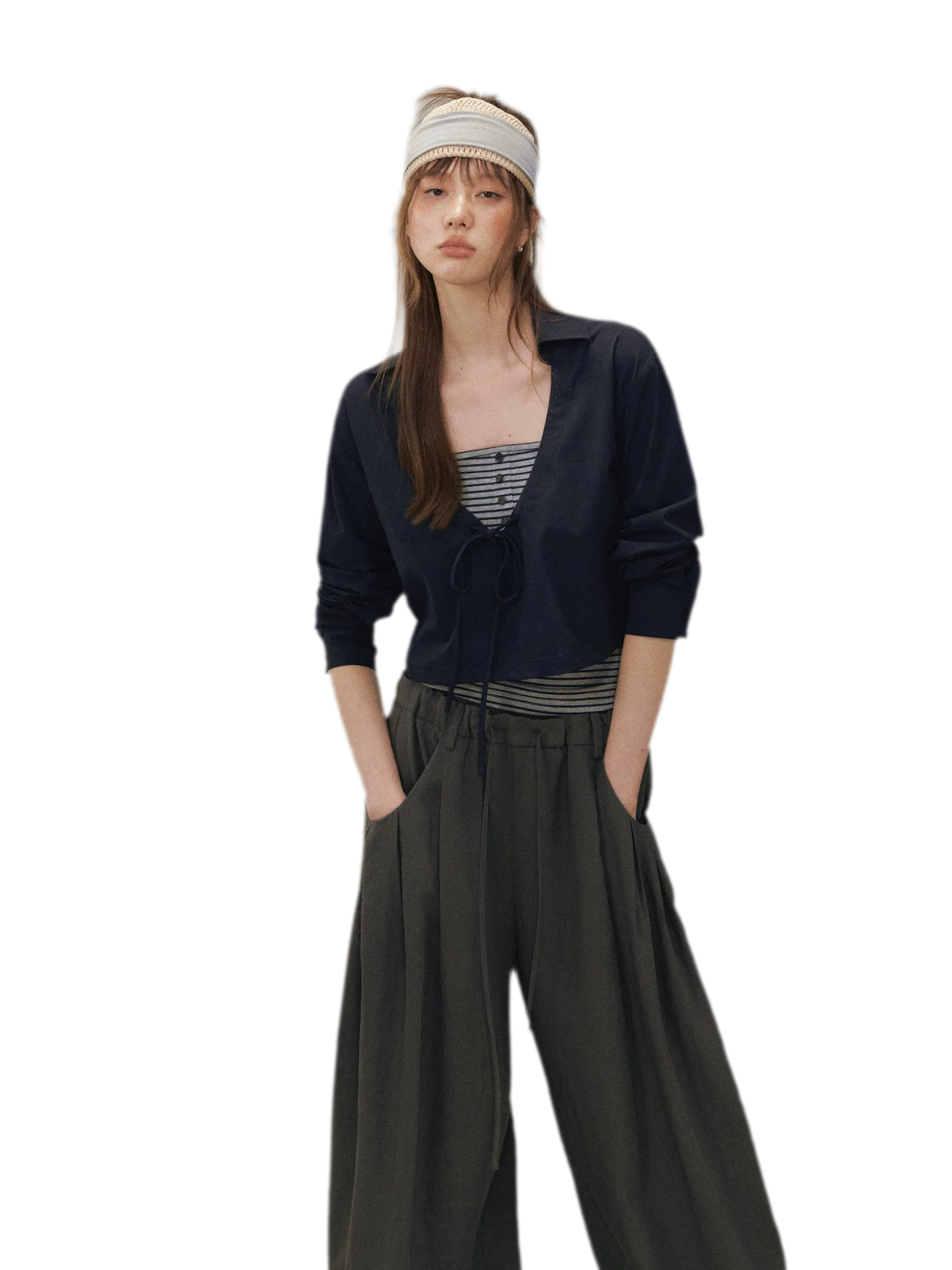 Layered V-Neck Top