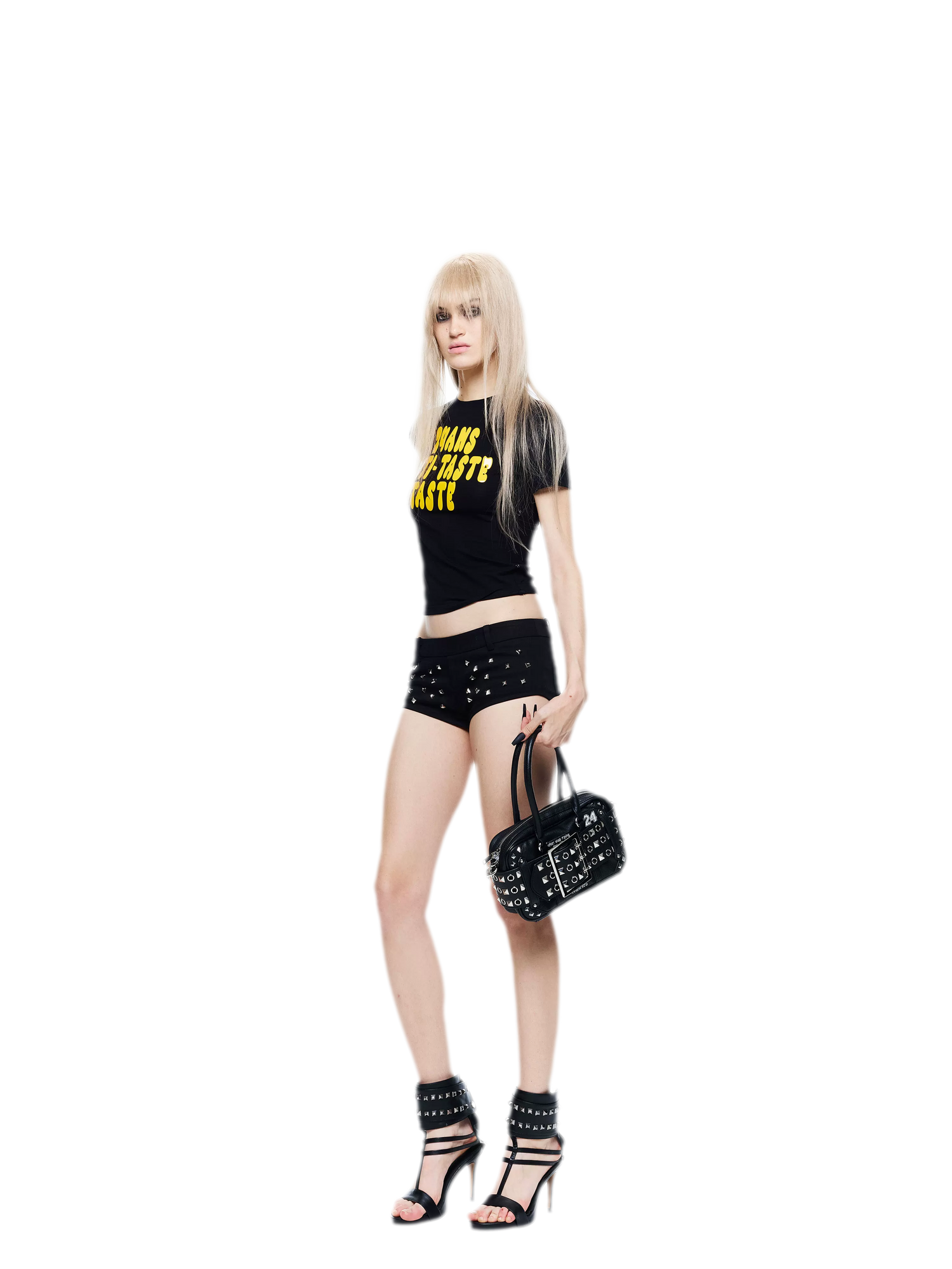 Studded Punk Hot Shorts