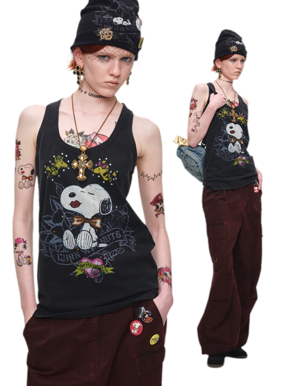 Vintage Graphic Tank Top