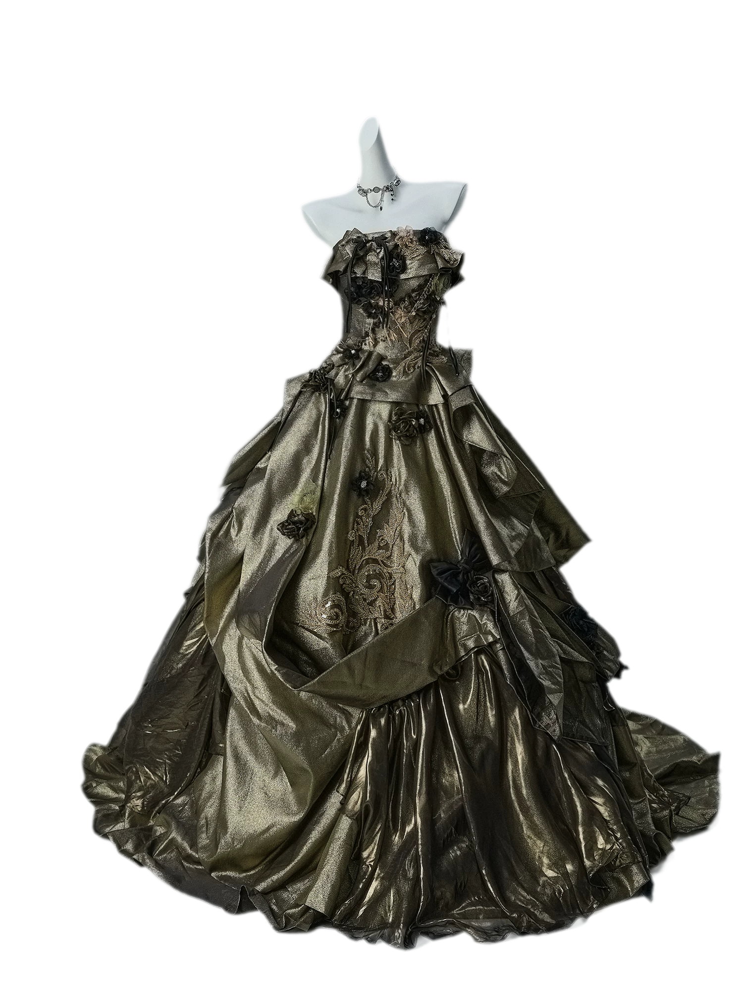 Ruins Artist Ball Gown