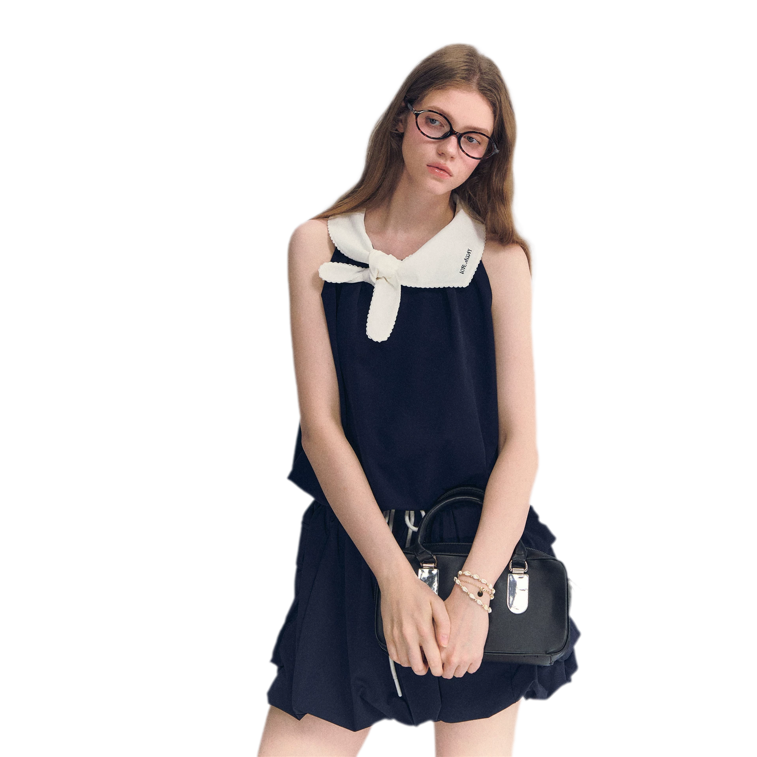 Rabbit Ear Peplum Top