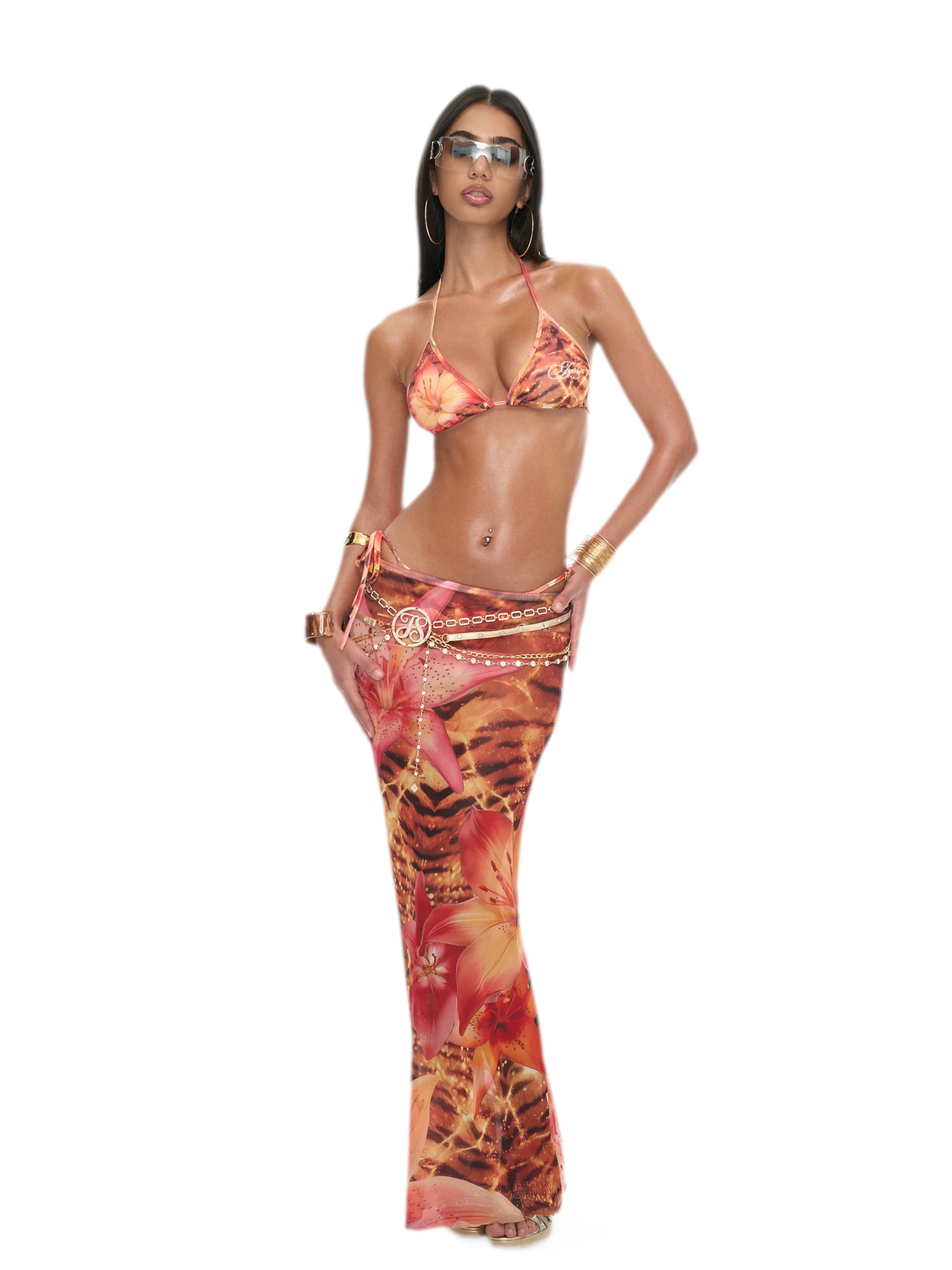 Original Tiger Print Bikini Set