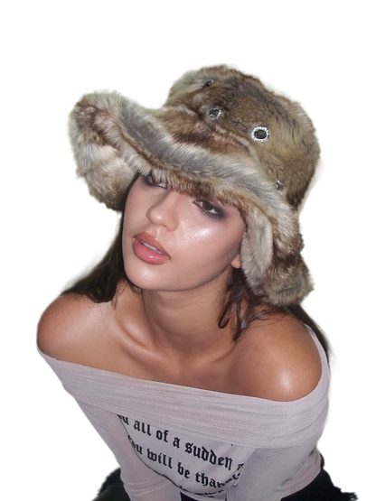 Crystal Furry Hat