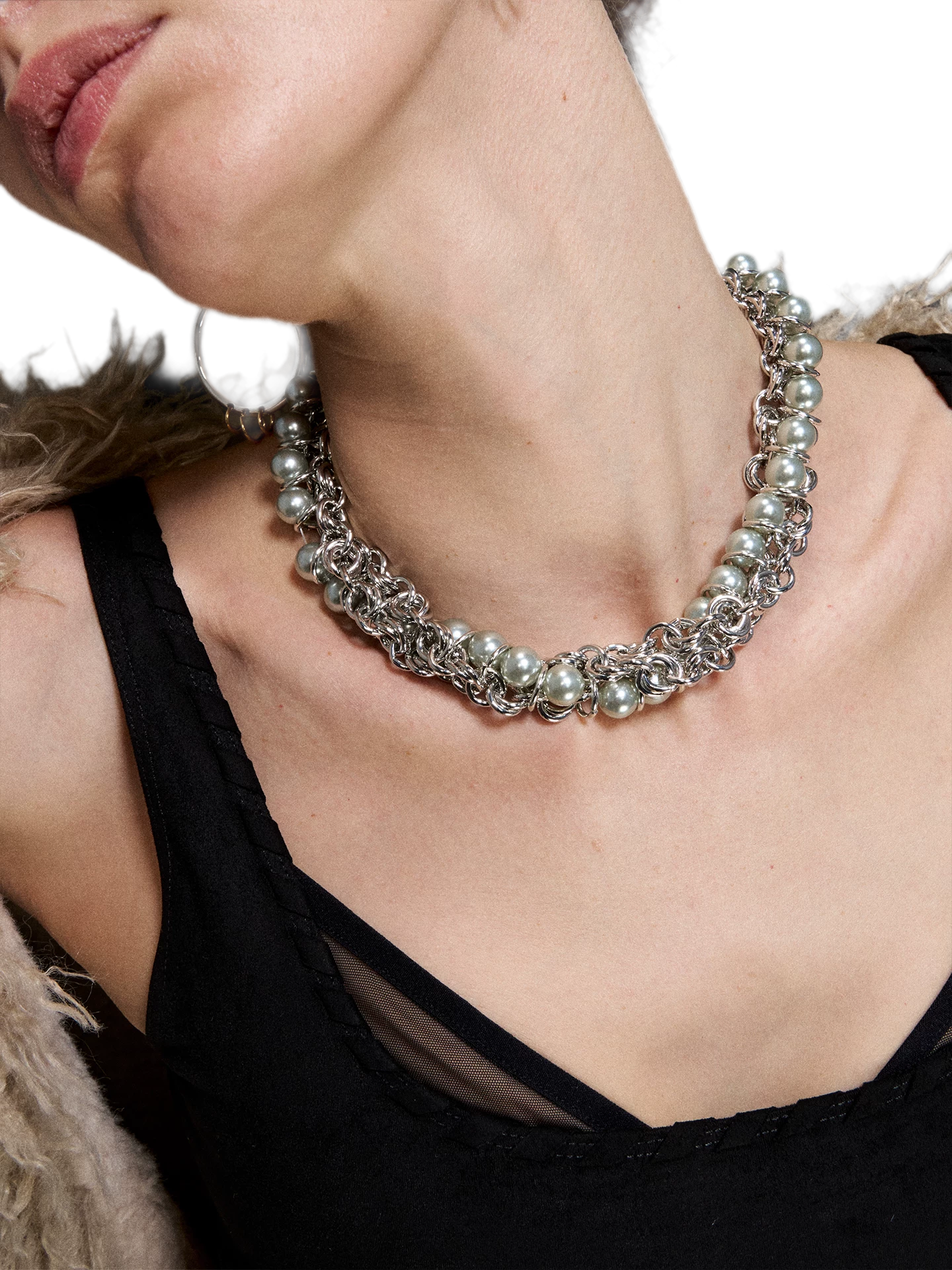 Pearl Choker Necklace