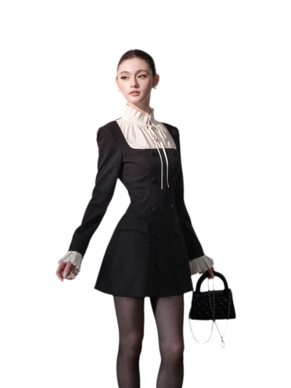 Tailored Hepburn Suit Dress