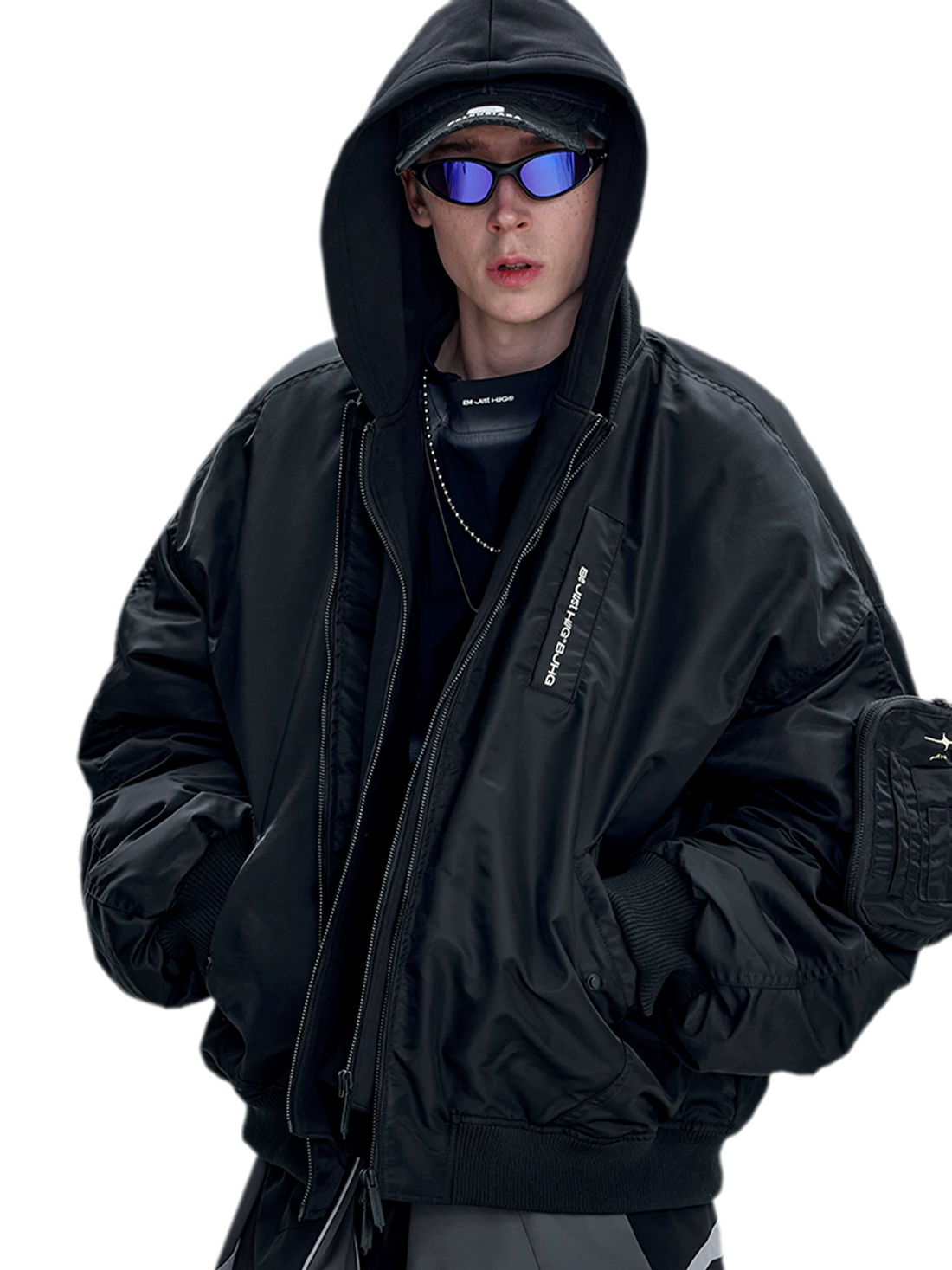 Down-Filled Detachable Puffer Jacket
