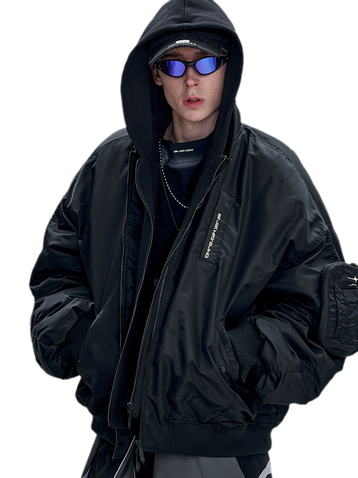 Down-Filled Detachable Puffer Jacket