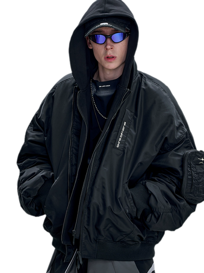 Down-Filled Detachable Puffer Jacket