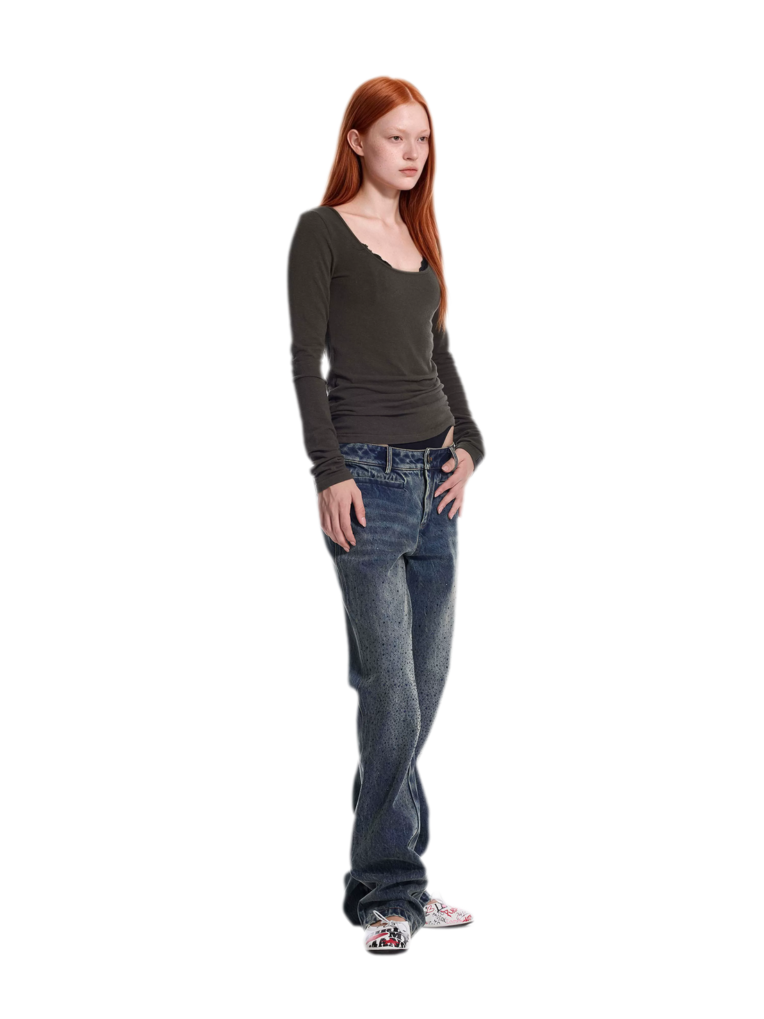 Fine Knit Layering Top