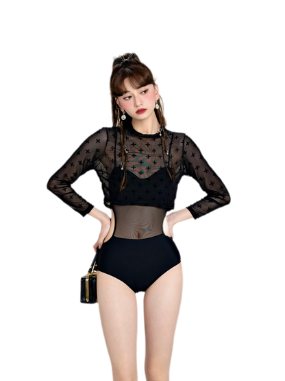 Adjustable One-Piece Swimsuit