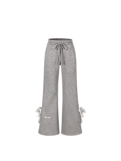 Galaxy Star Micro-Flare Sweatpants
