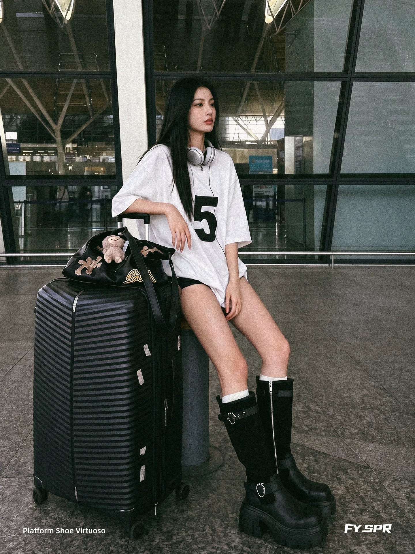 Thick Platform Knee Boots