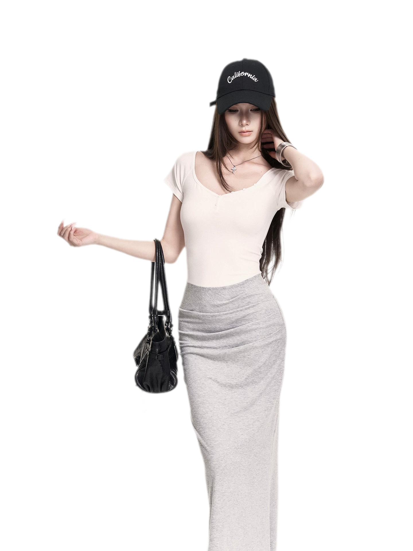 Sweetheart Ruched Maxi Dress