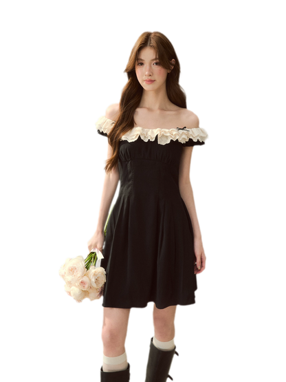 Lace Off-Shoulder Dress