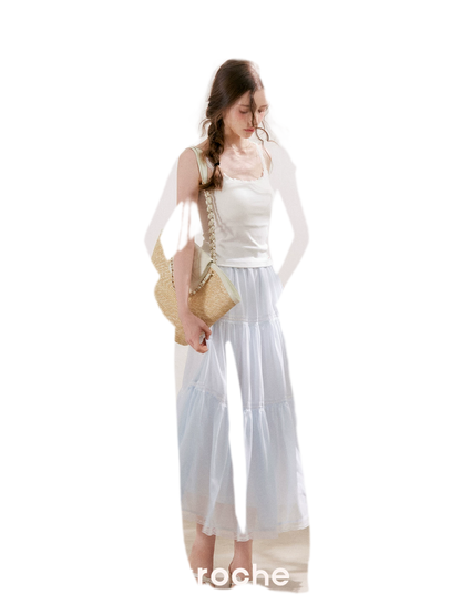 Lace Tiered Skirt