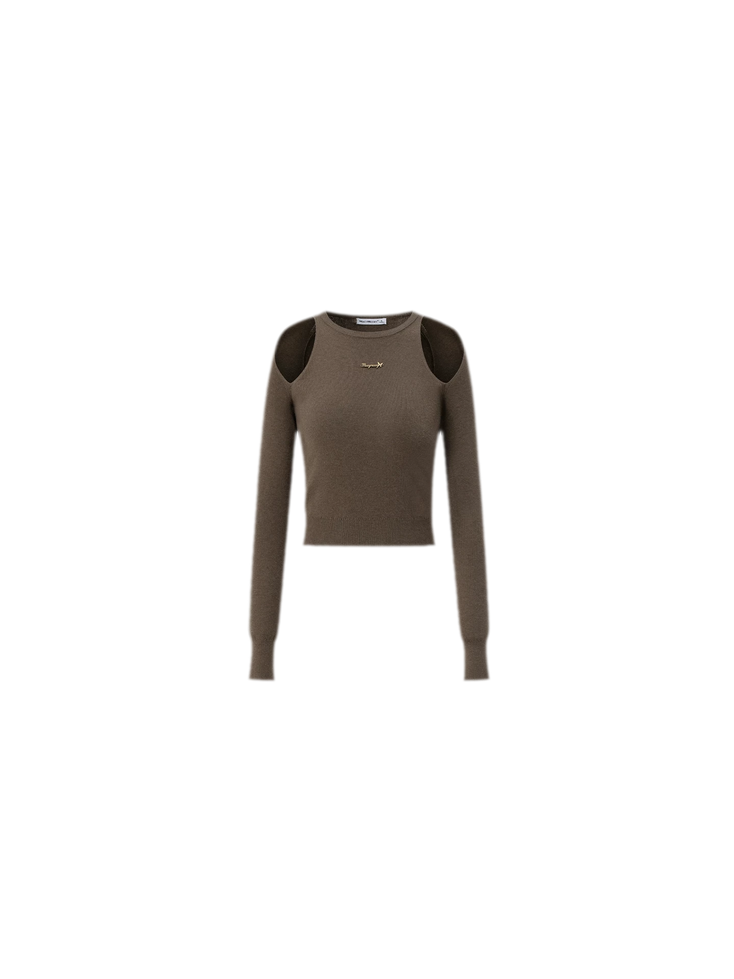 Cutout Slim-Fit Knit Top