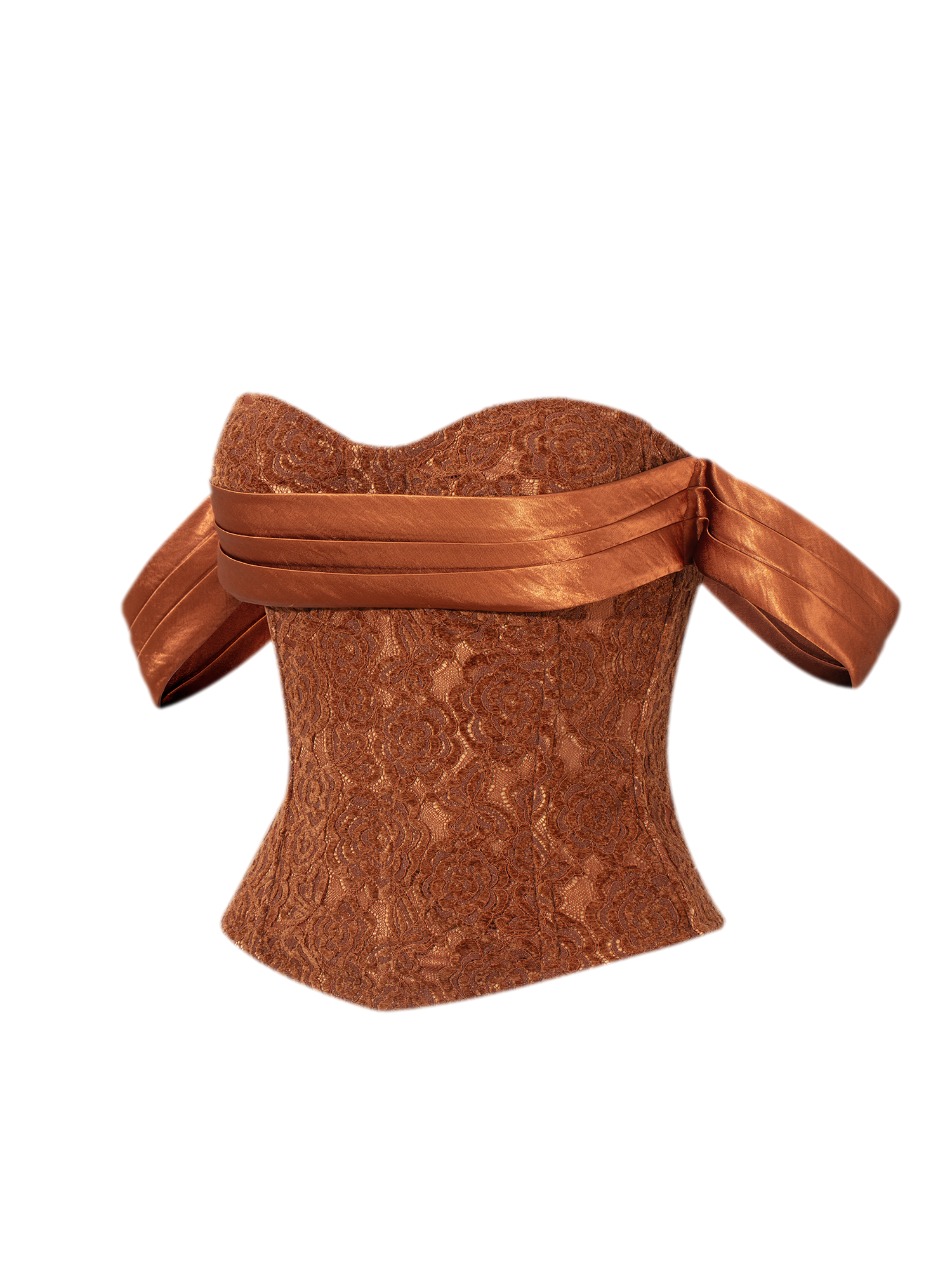 Amber Muse Lace Bustier