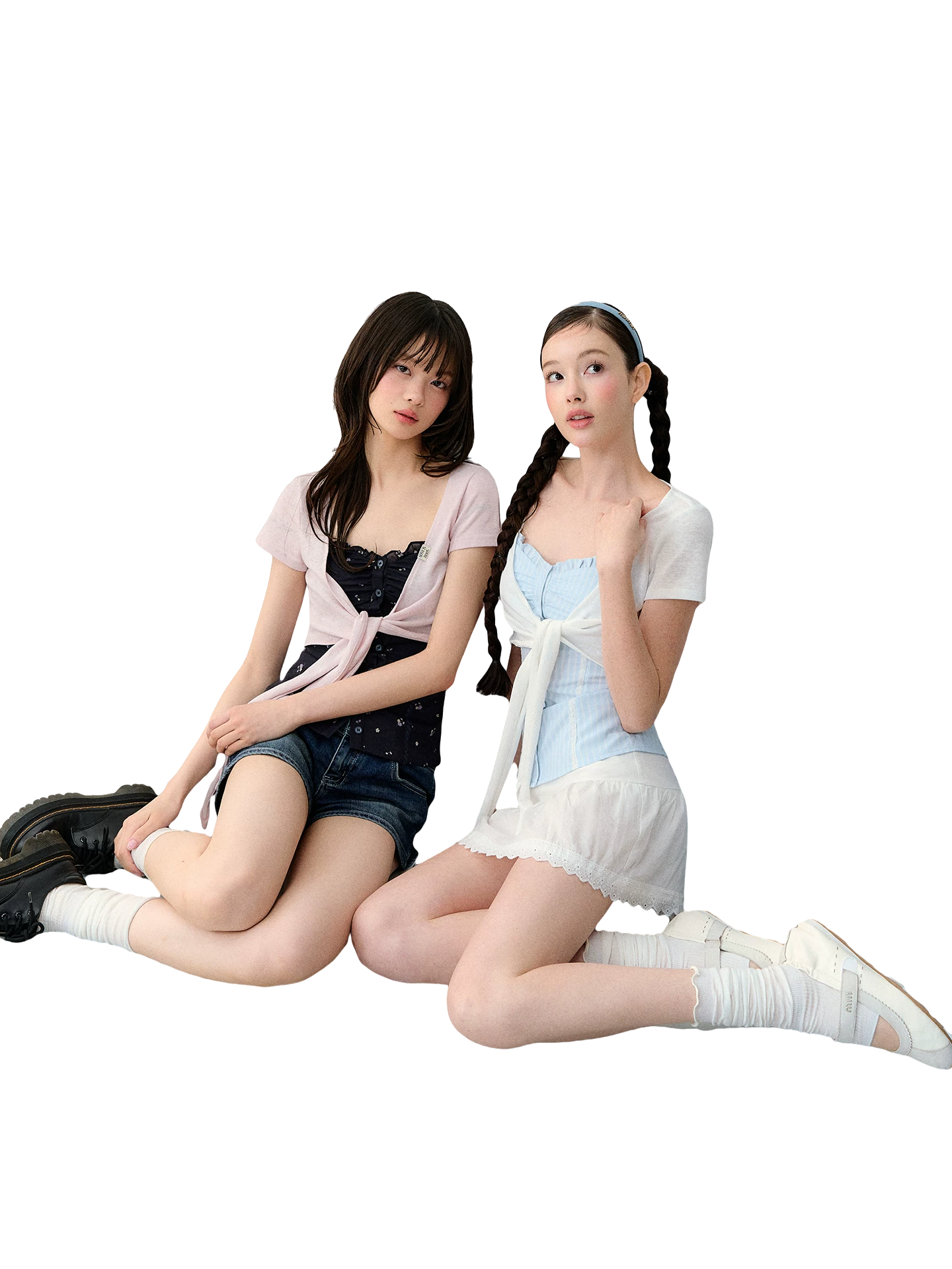 Korean Style Slim Fit Two-Piece Vest Set