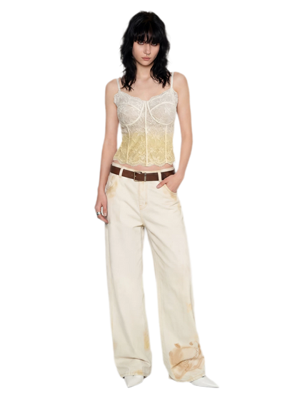 Lace Waist-Slim Cami