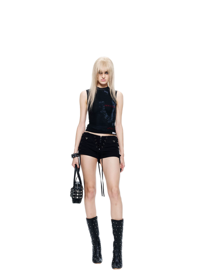 Street Style Printed Tank Top