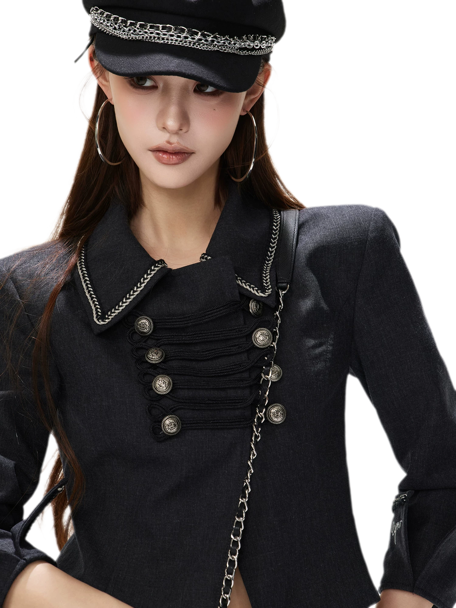 Corded Napoleonic Jacket Skirt Set