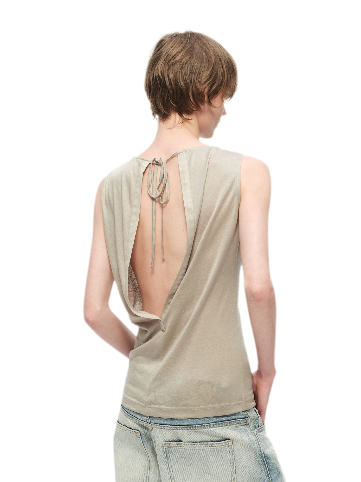 Snowflake Lyocell Back Tank