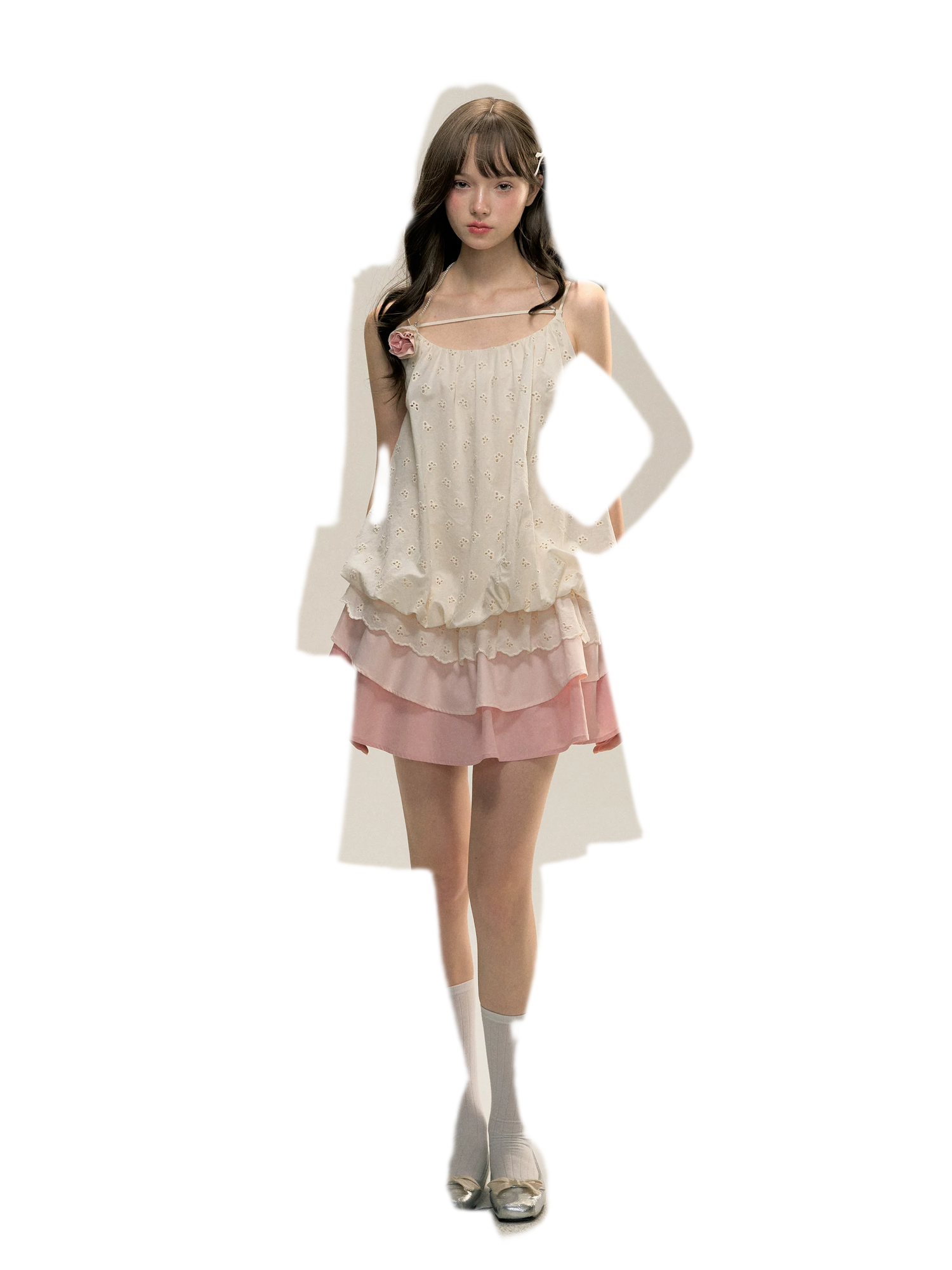 Layered Gradient Dress