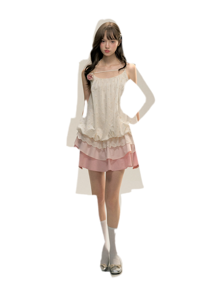 Layered Gradient Dress