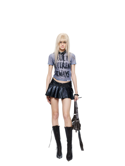 Street Style Breathable Mesh T-shirt