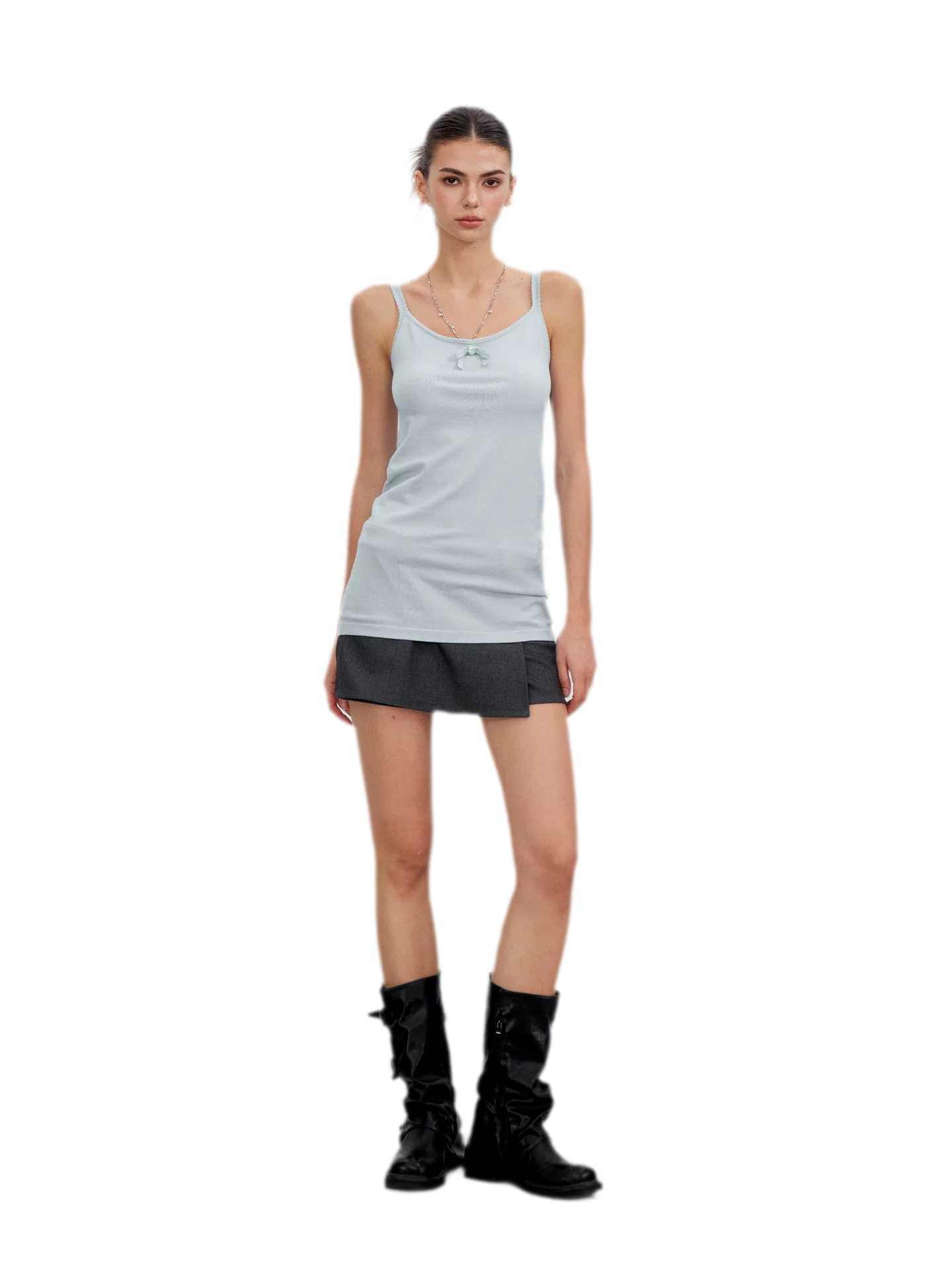 Lyocell Bow Fitted Camisole