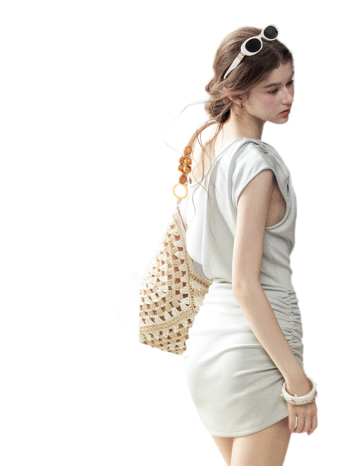 Twist One-Shoulder Dress