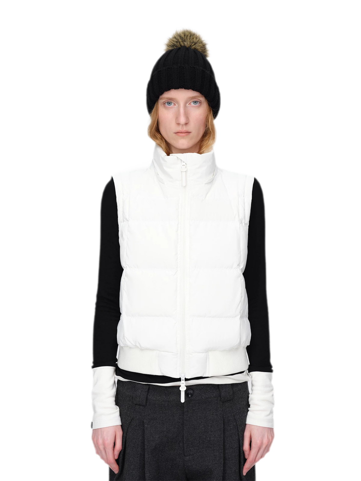 Perlmuttglänzende Steppdaunenjacke