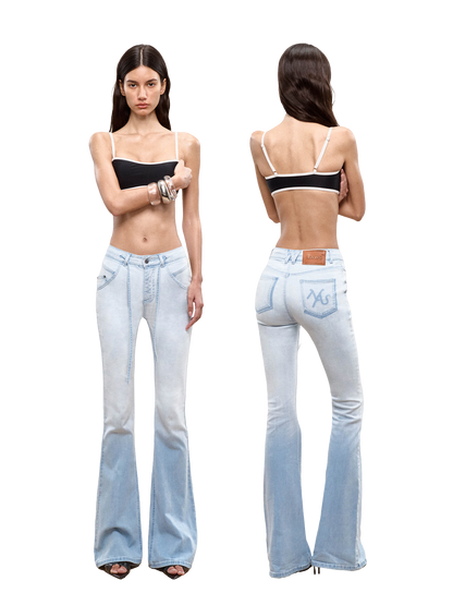 Summer Vacation Cool Hemp Slim Flare