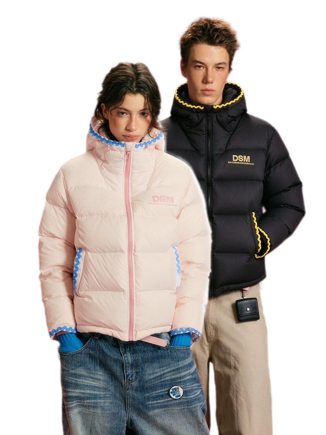 Glossy Nylon Hooded Puffer