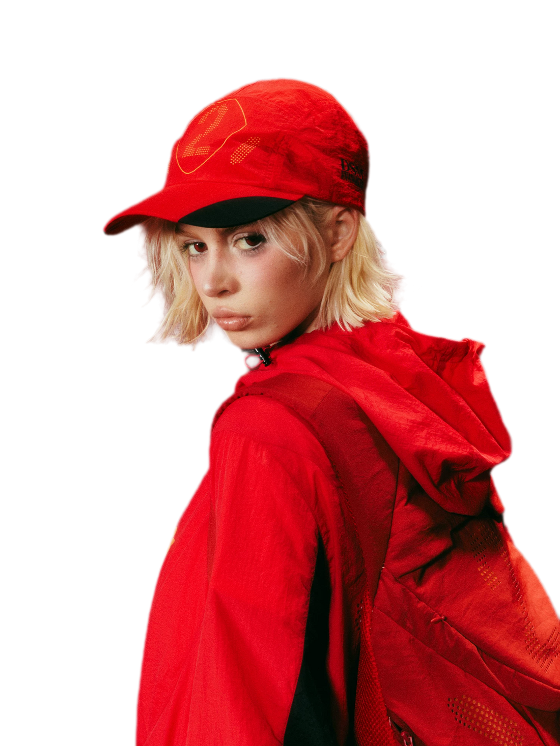 DSM x EVA Screen-Printed Contrast Brim Cap
