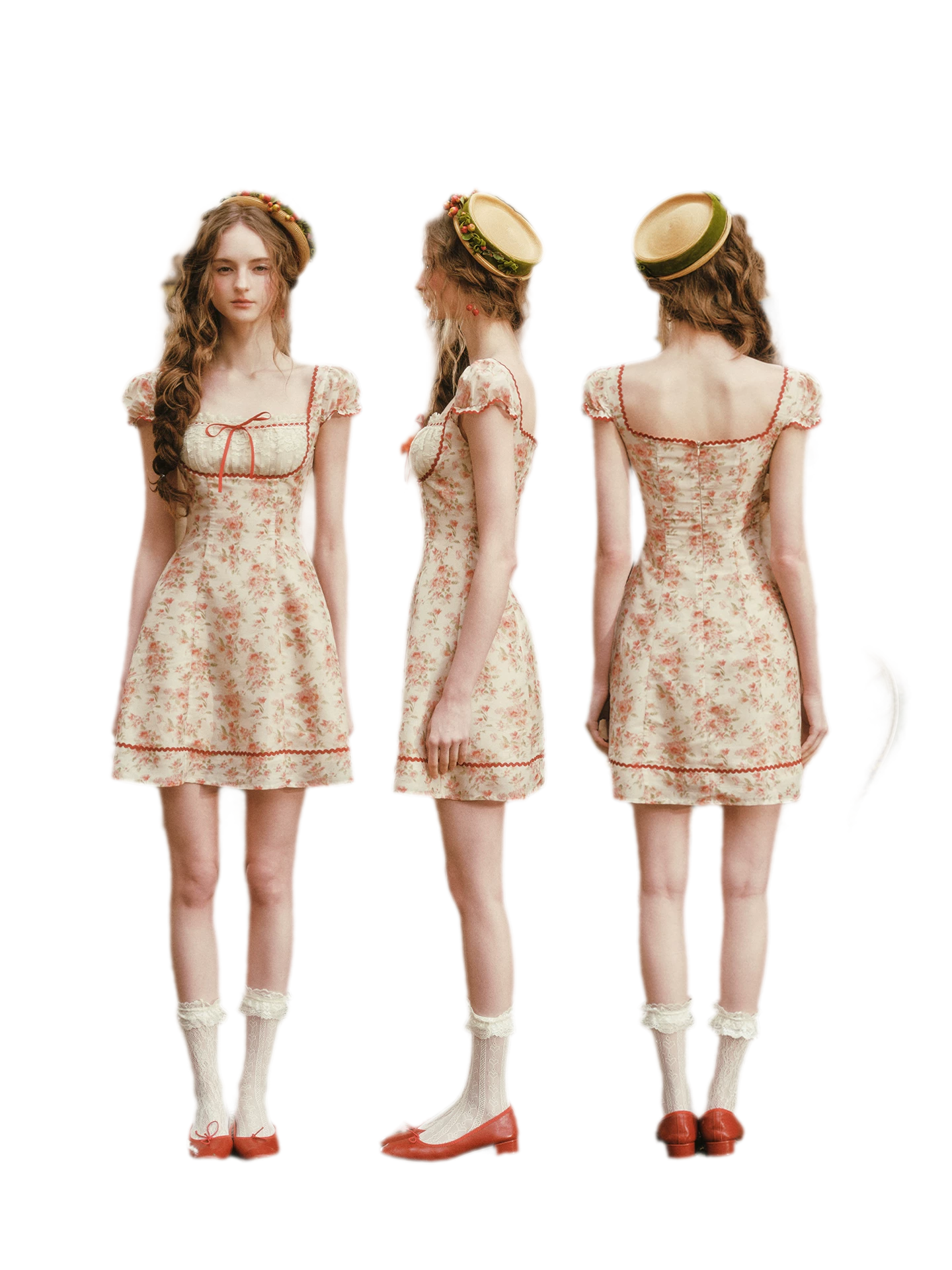 Lace Floral Dress