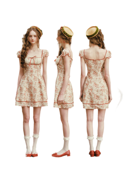 Lace Floral Dress
