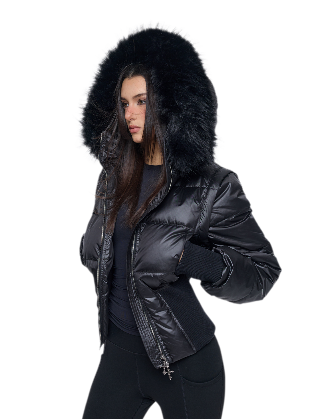 Fur Hood Down Jacket